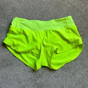 Speed Up Low-Rise Lined Short 2.5" size 4